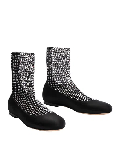 René Caovilla Rene Caovilla Galaxia 10 Ballerinas With Rhinestones