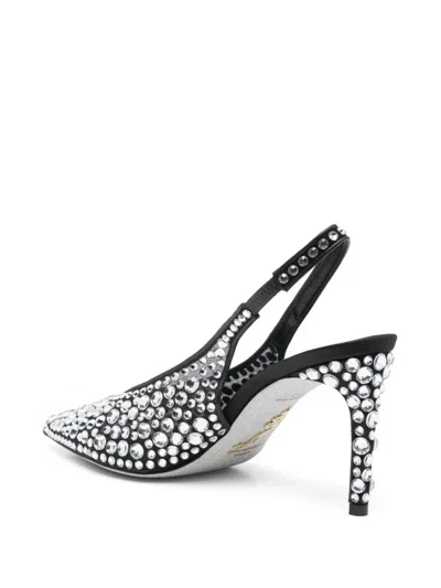 René Caovilla Rene Caovilla Gilda 80 Crystal Slingback