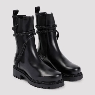 René Caovilla Cleo Combat Biker Boot