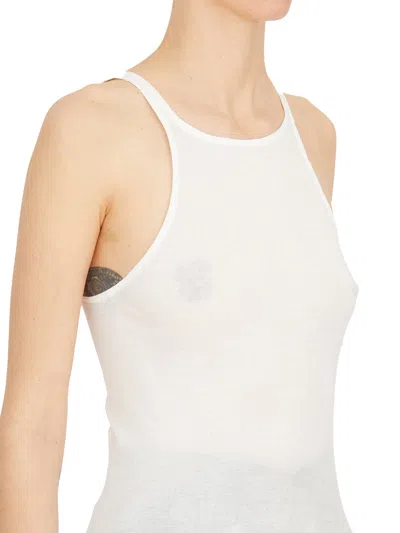 Rick Owens Tank Top Racer In Cotone