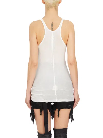 Rick Owens Tank Top Racer In Cotone