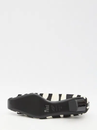 Roger Vivier Belle Vivier Patent Leather-trimmed Pony Hair Pumps