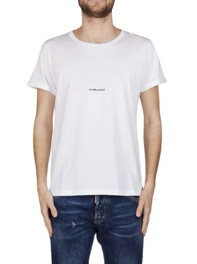 Saint Laurent Logo-print Cotton T-shirt