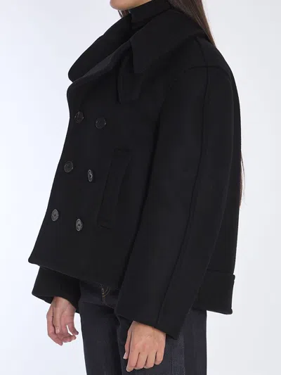 Saint Laurent Oversize Pea Coat