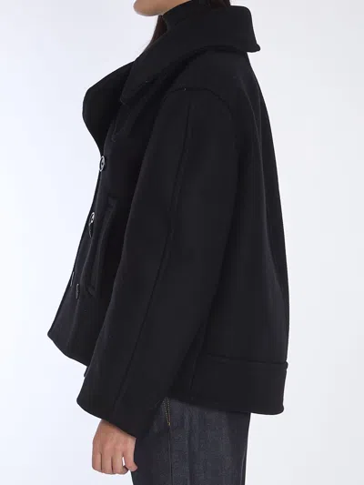 Saint Laurent Oversize Pea Coat