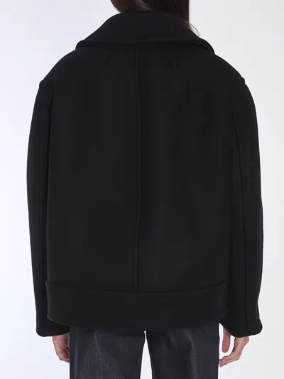 Saint Laurent Oversize Pea Coat