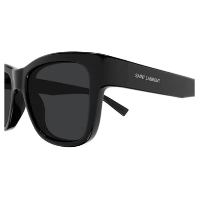 Saint Laurent Logo-print Wayfarer-frame Sunglasses