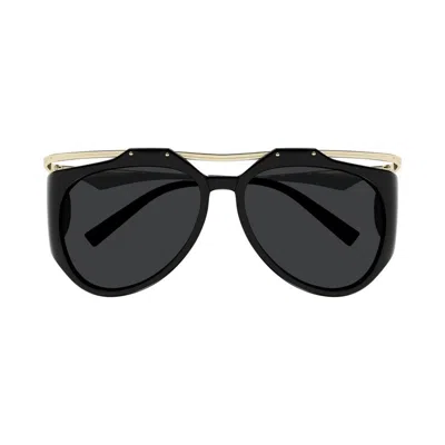 Saint Laurent Amelia Pilot-frame Sunglasses