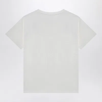 Saint Laurent Logo-patch Crewneck T-shirt