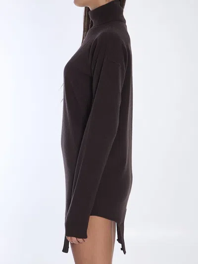 Saint Laurent Turtleneck Garter Sweater