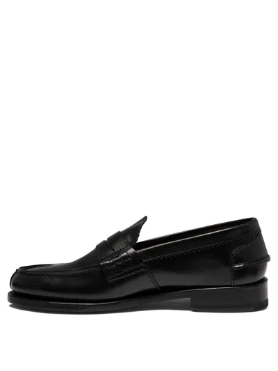 Saxone Of Scotland Penny Leather Loafers
