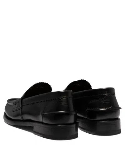 Saxone Of Scotland Penny Leather Loafers