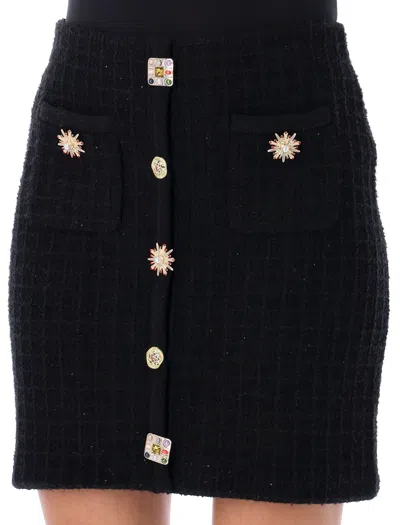 Self-portrait Top  Woman Color Black