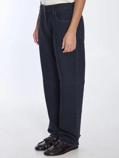 The Row Carlyl Mid-rise Straight Jeans