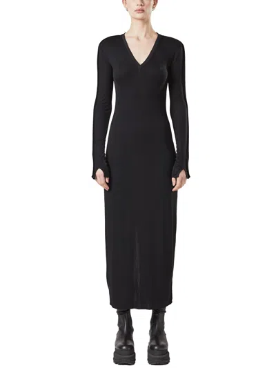 Thom Krom Maxi Dress With V-neck