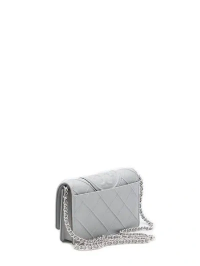 Tory Burch Fleming Leather Wallet On Chain