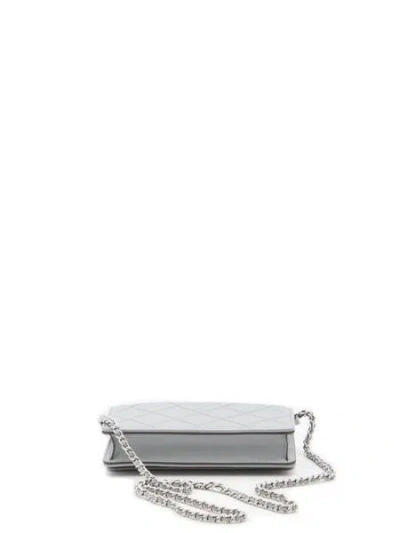 Tory Burch Fleming Leather Wallet On Chain