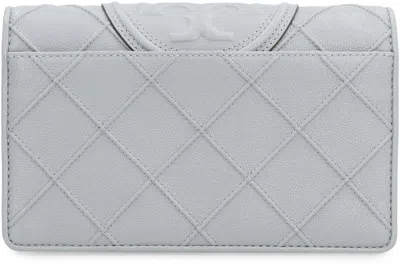 Tory Burch Fleming Leather Wallet On Chain
