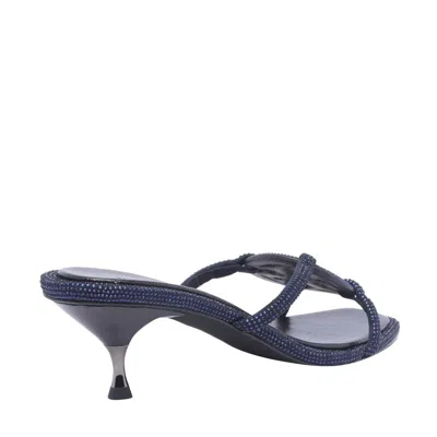 Tory Burch Pave Geo Bombe Low Heel Sandals For Women
