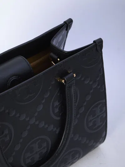 Tory Burch T Monogram Top-handle Embossed Tote