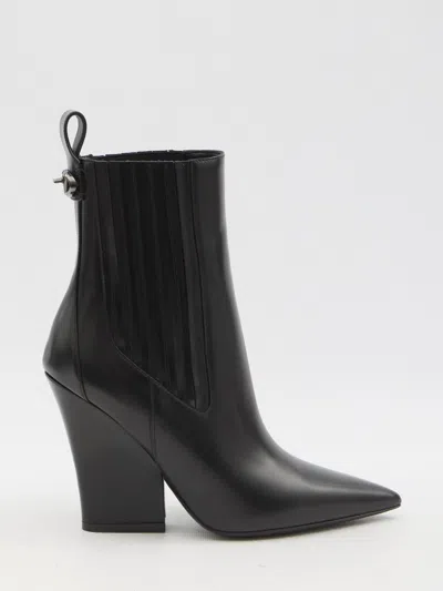 Valentino Vlogo Lockette Booties