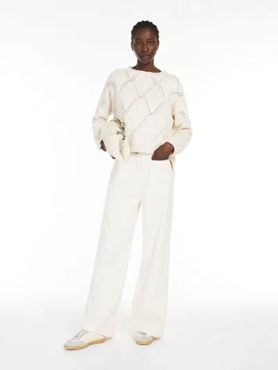 Weekend Max Mara Filtro Long Trouser Avena