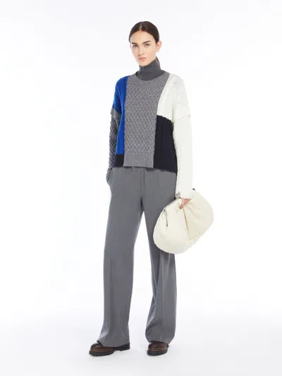 Weekend Max Mara Women's Multicolor Wool Mestre Sweater | Size Large | 2425366222600 Color 011