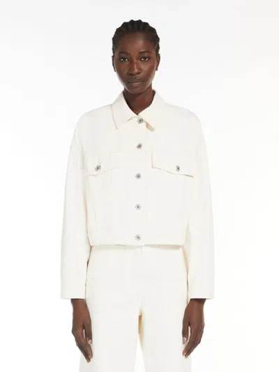 Weekend Max Mara Coarse Cotton Short Jacket