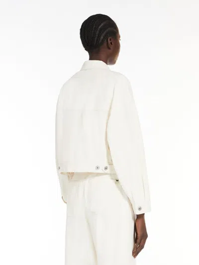 Weekend Max Mara Coarse Cotton Short Jacket