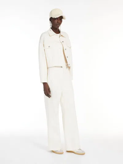 Weekend Max Mara Coarse Cotton Short Jacket