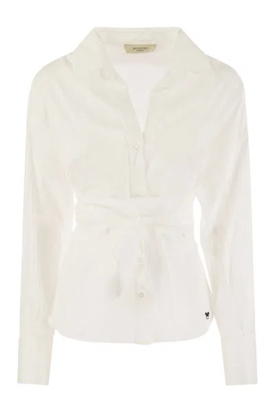 Weekend Max Mara Buttoned Belted Top