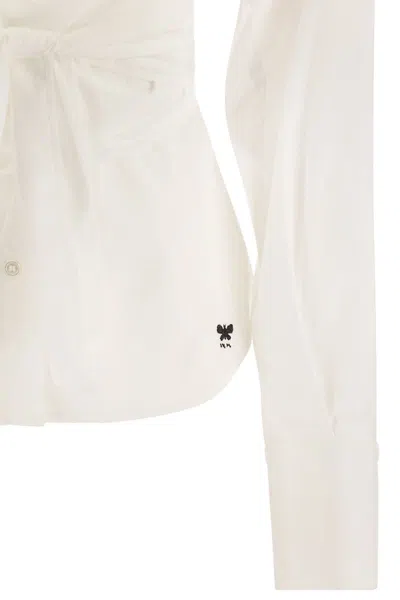 Weekend Max Mara Buttoned Belted Top