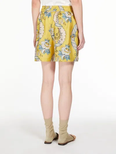 Weekend Max Mara Elastic Waist Shorts