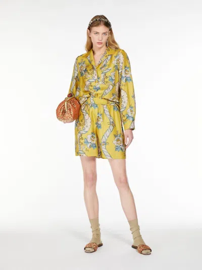 Weekend Max Mara Elastic Waist Shorts