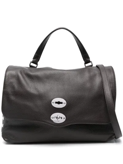 Zanellato Tumbled Leather Medium Postina Daily Day Bags