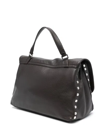 Zanellato Tumbled Leather Medium Postina Daily Day Bags