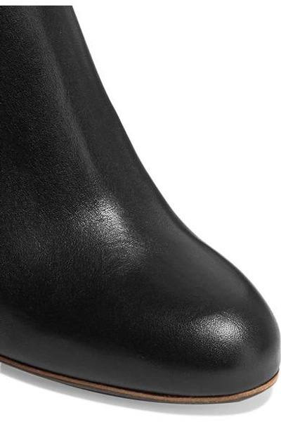 Shop Atp Atelier Farah Leather Ankle Boots