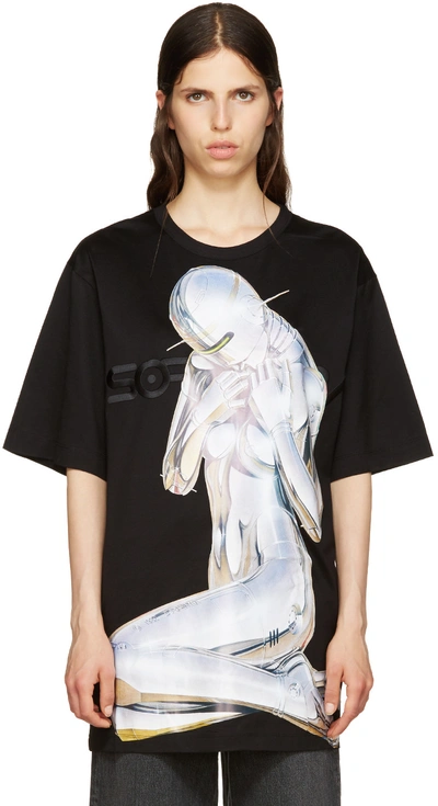 Juunj Black Sorayama T-shirt