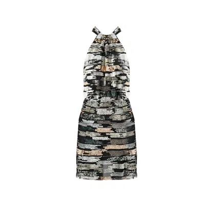 Pinko Black Polyester Dress