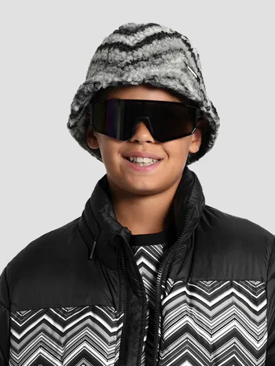 Missoni Zigzag Bucket Hat In Black