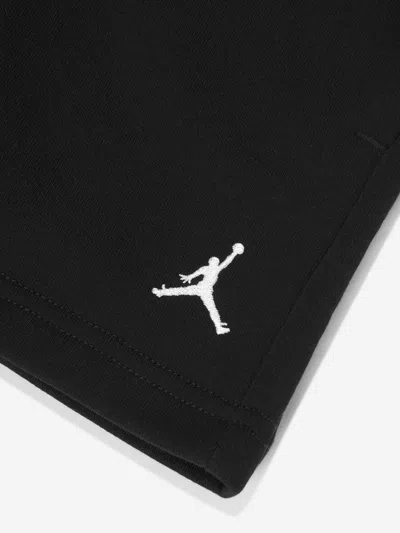 Jordan Mj Brooklyn Fleece Essentials Big Kids' Shorts In Black