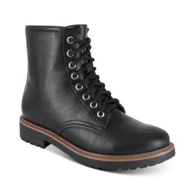 Esprit Shelby Womens Faux Leather Lace Up Booties In Multi