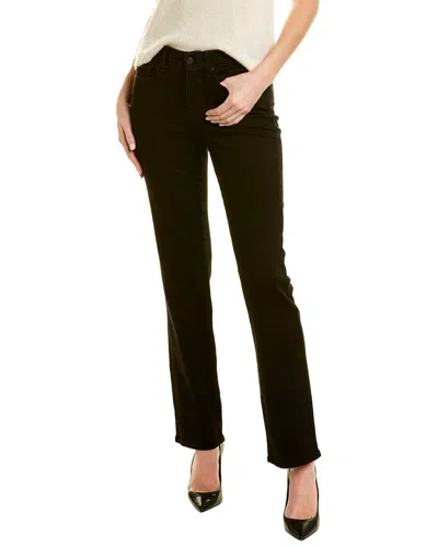 Nydj Straight Black Crop Jean In Black