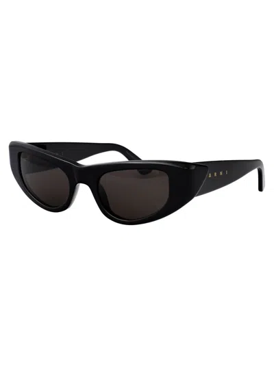 Marni Netherworld Cat-eye Sunglasses In Black