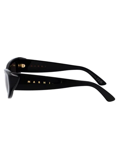 Marni Netherworld Cat-eye Sunglasses In Black