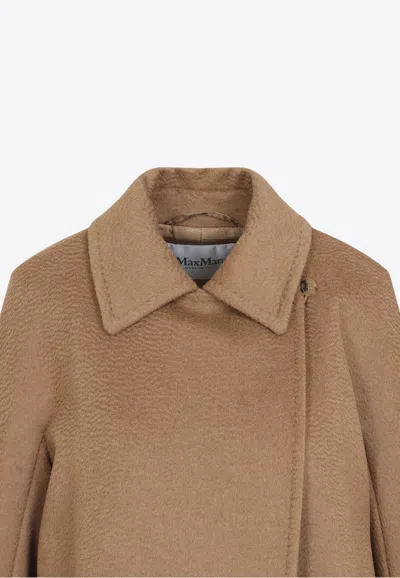 Max Mara Arcella Wool Coat In Camel