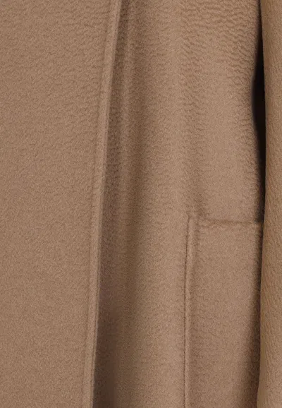 Max Mara Arcella Wool Coat In Camel