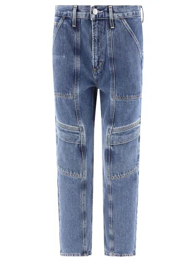 Agolde Cooper Straight Denim Cargo Jeans