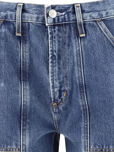 Agolde Cooper Straight Denim Cargo Jeans