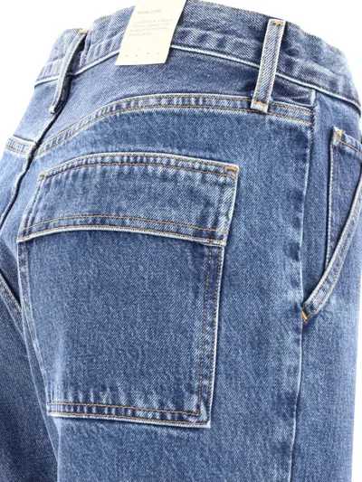 Agolde Cooper Straight Denim Cargo Jeans